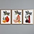 Modern Plant Art Picture Frame Set 3D model small image 4