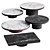 Minotti Brady Coffee Tables - Variety of Sizes 3D model small image 1