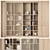 Modern Industrial Bookcase for Office 3D model small image 1