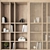 Modern Industrial Bookcase for Office 3D model small image 3