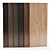 Texture Collection: 6 Color Wood 3D model small image 1