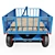 Polygonal Cart Model 3 3D model small image 10