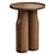 Eco-Friendly Solid Walnut Sofa Table 3D model small image 3