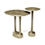 Metal Mushroom Henge Table Stand 3D model small image 1