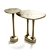 Metal Mushroom Henge Table Stand 3D model small image 3