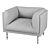 Bolia Paste Armchair Modern Design 3D model small image 6