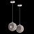 Celestial Pendant Lamp: Constellation Elegance 3D model small image 3