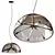 Primitively Wired Dimmable Pendant Light 3D model small image 1