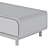 Sleek Contemporary Gwen Coffee Table 3D model small image 4