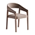 Contemporary Dining Chair Model Corona 3D model small image 4