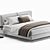 Elegant 2013 Academy Piuma Bed 3D model small image 3