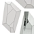 Diamond Mirror by Cattelan Italia 3D model small image 5