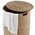 Seagrass Laundry Baskets Set 3D model small image 5