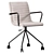 Modern Eco Grey Office Chair 3D model small image 3