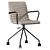 Modern Eco Grey Office Chair 3D model small image 4