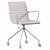 Modern Eco Grey Office Chair 3D model small image 5