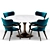 Apriori Dining Set: Rare Streaks 3D model small image 1