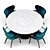 Apriori Dining Set: Rare Streaks 3D model small image 2