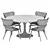 Apriori Dining Set: Rare Streaks 3D model small image 5