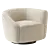 Elegant Swivel Chair Colin 3D model small image 1