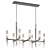 Elegant Torres Chandelier Light Fixture 3D model small image 3