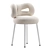 Stylish YISOKO Vanity Chair 3D model small image 1