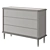 Diana Art Credenza in Gold 3D model small image 3