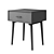 Chic 1-Drawer Nightstand by Novogratz 3D model small image 4