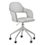 JYSK REERSLEV Office Chair White 3D model small image 6