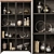 Trent Industrial Display Cabinet 3D model small image 1