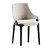 Elegant Velis Dining Chair by Potocco 3D model small image 2