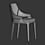 Elegant Velis Dining Chair by Potocco 3D model small image 5