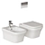 Duravit P3 Comforts Bathroom Set 3D model small image 3