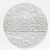 Minimalist Gypsum Round Panel 3D model small image 1