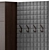 Textured Fabric and Wood Entryway 3D model small image 3