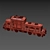 Lego Train Locomotive 80060 Model 3D model small image 7