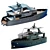 Luxury Yacht Design Max 2021 3D model small image 1