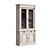 French Provincial Bookcases Set 3D model small image 6