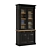 French Provincial Bookcases Set 3D model small image 14