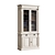 French Provincial Bookcases Set 3D model small image 22