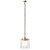 Frosted Glass Crystal Pendant Light 3D model small image 6