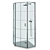 Sleek Radaway Shower Enclosures 3D model small image 4