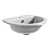 Elegant Cosmo Vanity Basin 3D model small image 2