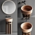 Brera Ceramic Vanity Set 3D model small image 1