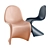 Vitra Panton Chair: Pale Rose 3D model small image 3