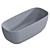 Acrylic Bathtub ABBER AB9260 3D model small image 4