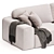 Modern Corner Sofa Viena Model 3D model small image 5