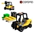 Lego Forklift Truck 3D Model 3D model small image 1