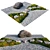 Japanese Zen Garden Rock 05 3D model small image 1