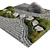 Japanese Zen Garden Rock 05 3D model small image 6